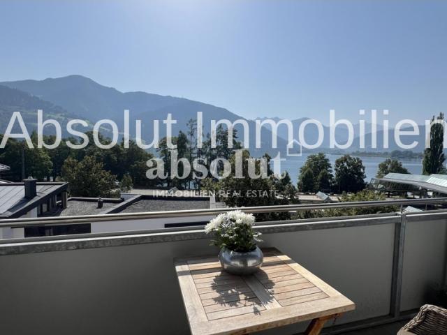 Gemütlich gestaltete Wohnung, ca. 60 m², im Zentrum v. Zell/See, mit Balkon, Parkplatz u. Seeblick!