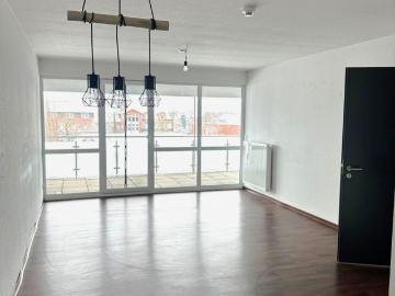 gemütliche Obergeschosswohnung mit großem Balkon!