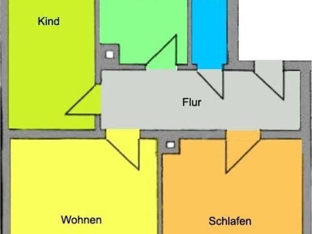 Gemütliche Altbauwohnung mit großem Balkon!