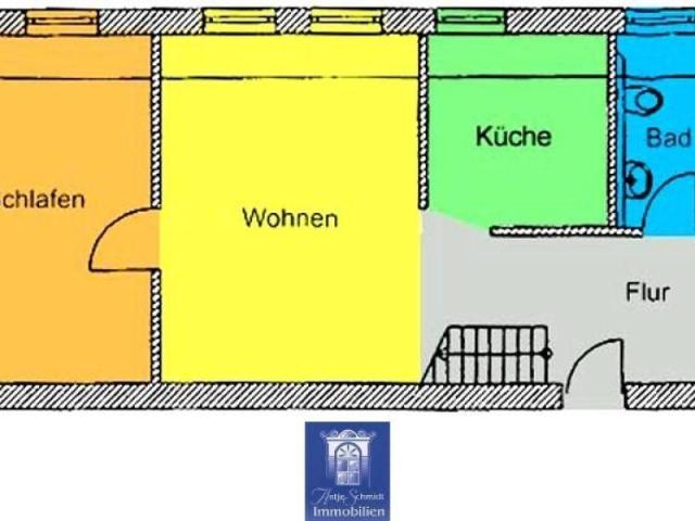 Gemütliche Dachgeschoss Maisonette Wohnung in zentraler Lage!