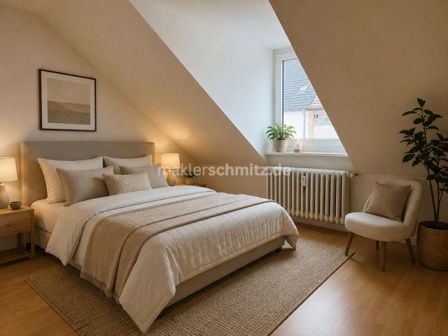 GEMÜTLICHE DACHGESCHOSSWOHNUNG MIT BESONDEREM CHARME