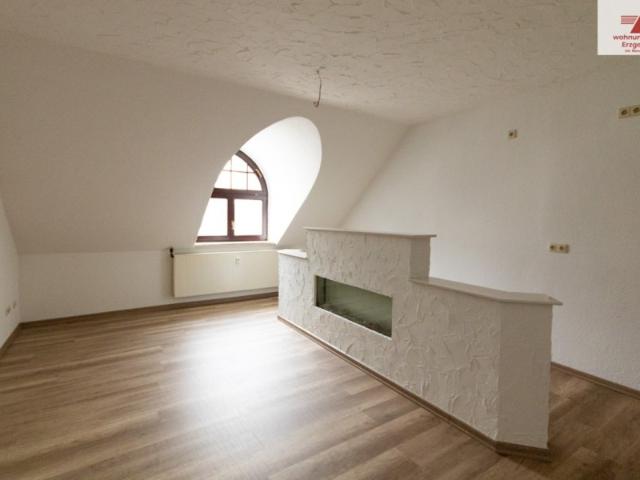 Gemütliche Dachgeschosswohnung mitten im Zentrum von Annaberg!