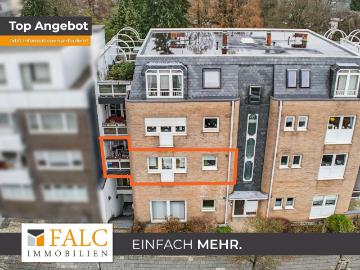 gemütliche Familienwohnung: 4 Zimmer mit Wintergarten, zwei Loggien & Tiefgaragenstellplatz