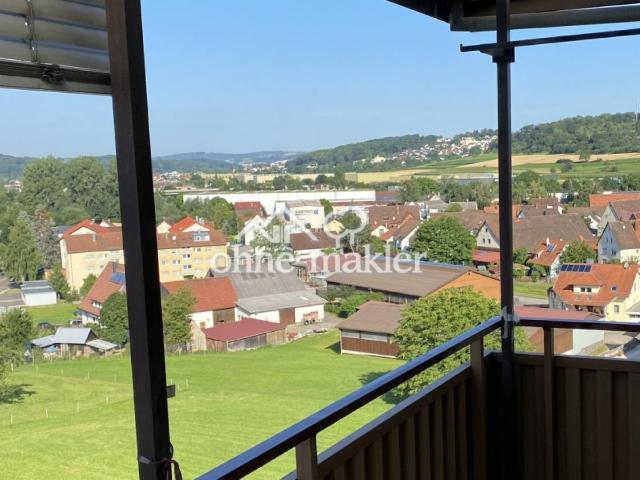 Gemütliche & helle 3 Zimmer Dachgeschosswohnung mit Balkon in Faurndau