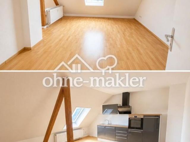 Gemütliche renovierte Dachgeschosswohnung in zentraler Lage direkt bei der Straßenbahn
