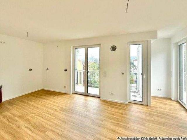 Gemütliche Stadtwohnung mit 3 Balkonen, Kamin und atemberaubenden Blick über Jena