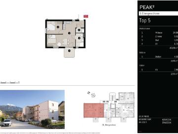 Gemütliche Terrassenwohnung mit 2 oder 3 Zimmer Variante