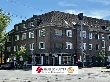 Gemütliche und helle 2 Zi. DG Wohnung in Altbremer Haus mit EBK, zentrale Lage in Schwachhausen