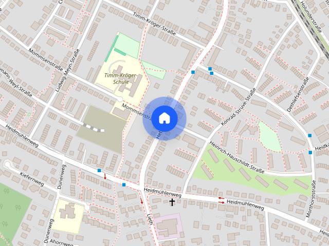 Gemütliche Wohnung mit Einbauküche in Elmshorn Süd!