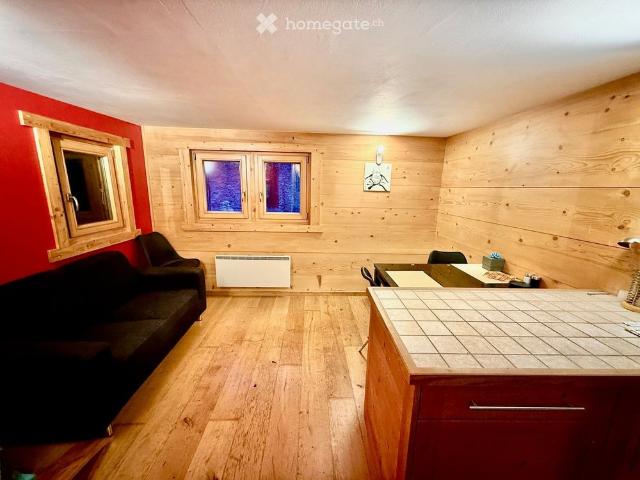 Gemütliche Wohnung mit viel Holz und alpinem Charm