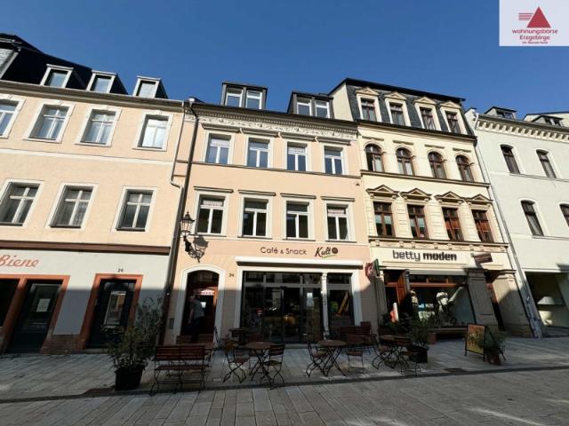 Gemütliche 2 Raum Wohnung mit Dachterrasse direkt im Zentrum von Annaberg!