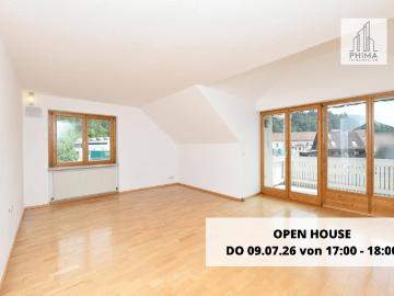 Gemütliche 2 Zimmer Dachgeschosswohnung mit Balkon und viel Wohnkomfort