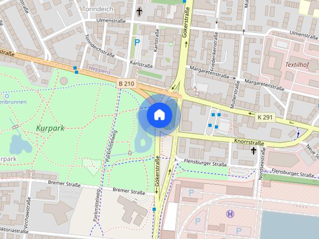 Gemütliche 2 Zimmer Wohnung in zentraler Lage mit vielen Einkaufsmöglichkeiten im Ortsteil Heppens!