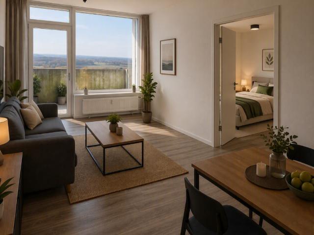 gemütliche 2 Zimmer Wohnung mit Balkon im Weißen Riesen Kiel Mettenhof