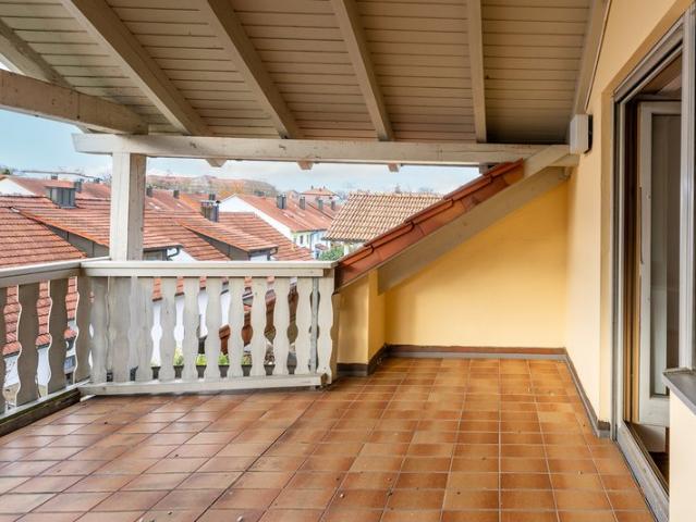 Gemütliche 2 Zimmer Wohnung mit Dachterrasse in zentrumsnaher Lage Straubing West