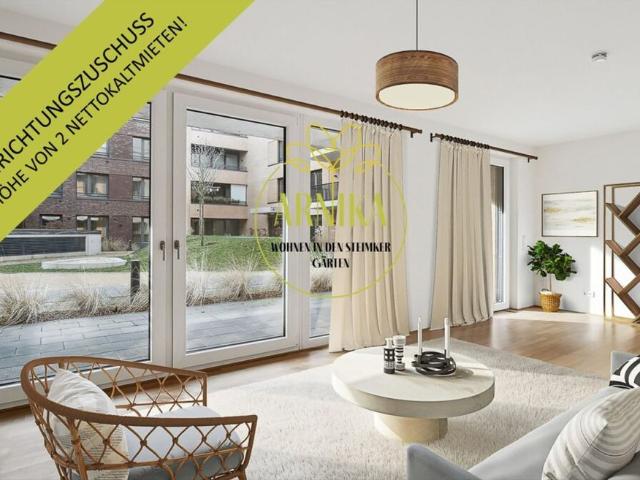 Gemütliche 2 Zimmer Wohnung mit EBK und Terrasse + 2 mietfreie Monate