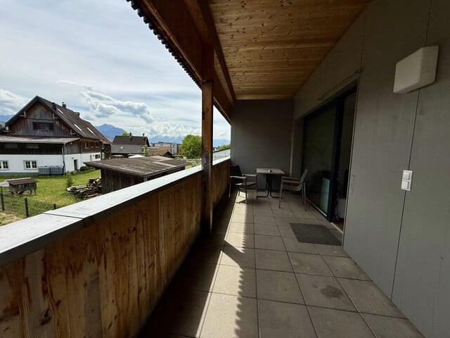 Gemütliche 2 Zimmer Wohnung mit großer Terrasse in Sulz zu vermieten