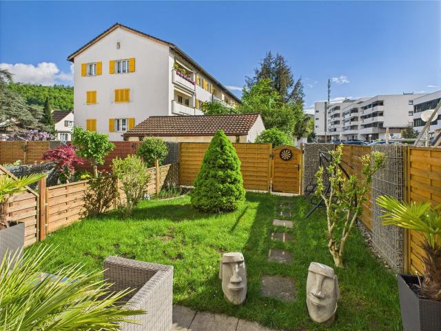 Gemütliche 3.5 Zimmer Wohnung mit Garten