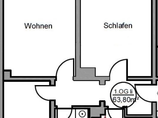 Gemütliche 3 Raum Wohnung!