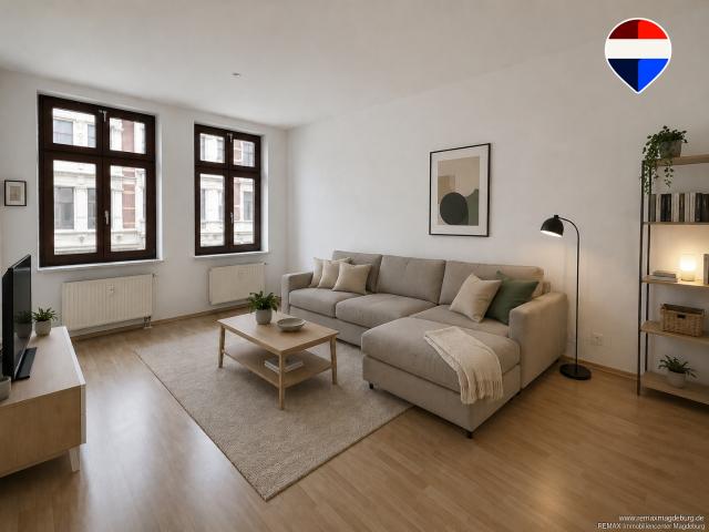 Gemütliche 3 Zimmer mit EBK & Balkon in Sudenburg!