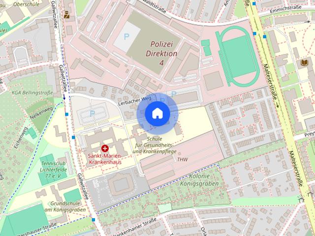 Gemütliche 3 Zimmer Wohnung am Gemeindepark Lankwitz, möbliert