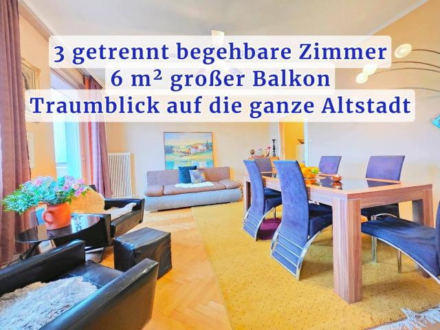 Gemütliche 3 Zimmer Wohnung mit Balkon + Traumblick