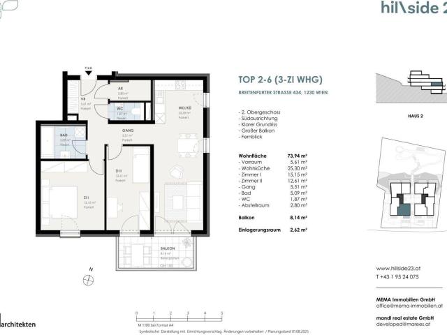 Gemütliche 3 Zimmer Wohnung mit Balkon zu verkaufen!