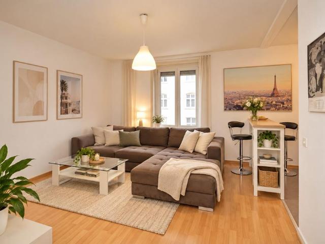 Gemütliche 3 Zimmer Wohnung mit Charme in Basel