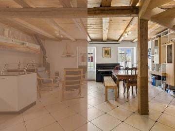 Gemütliche 4.5 Zimmer Maisonettewohnung mit viel Charme