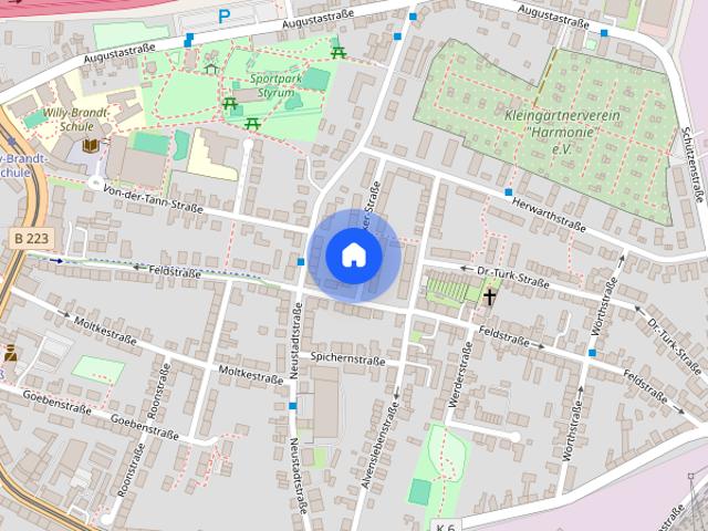 Gemütliche 4 Zimmer Wohnung in Mülheim Styrum