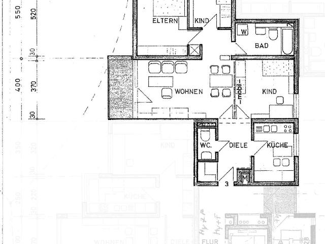 Gemütliche 4 Zimmer Wohnung mit Balkon in Münster