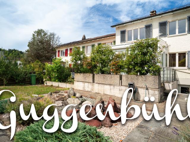 Gemütliches 4.5 Zimmer Reihenmittelhaus im Guggenbühl