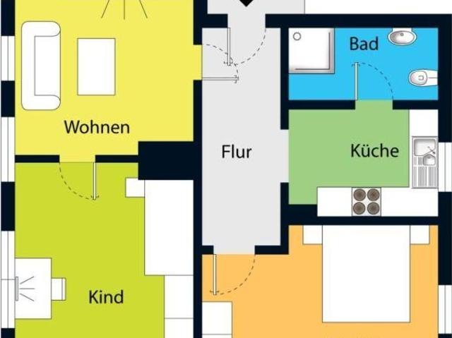 Gemütliches Zuhause mit vielseitigem Raumangebot!