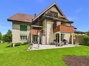 Gemütliches Zuhause mit Blick ins Grüne