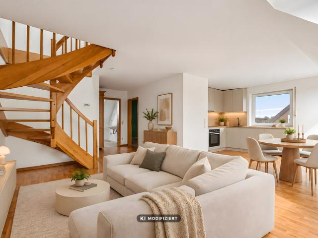Gemütliches Dachgeschoss mit besonderem Plus Charmante 2 Zimmer Wohnung mit Loggia und mehr!