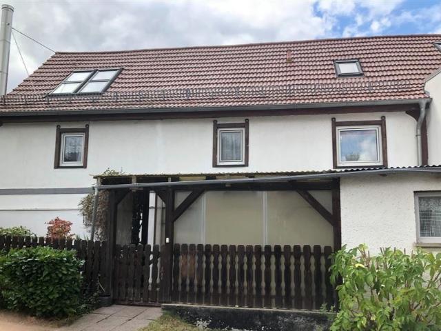 Gemütliches EFH in Sohnstedt mit kleinem Garten und ausgebaute vollwertige 1 Zi DG Whg