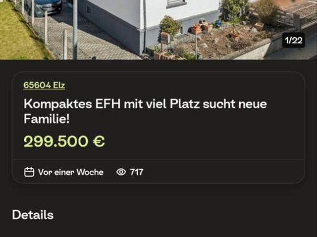 gemütliches Einfamilienhaus in unmittelbarer Nähe zum Ortskern