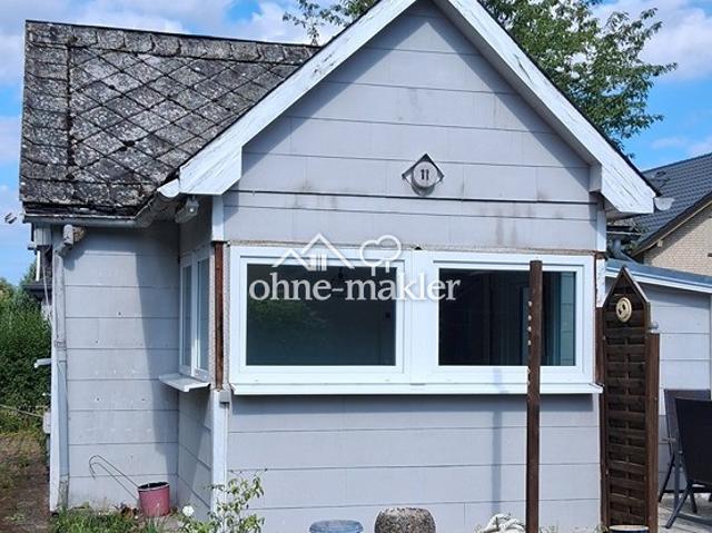 gemütliches Haus am See auf Pachtgrundstück