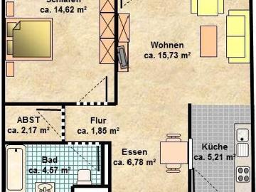 GemÃ¼tliche 2 Zimmer Wohnung mit Tiefgaragenstellplatz in BÃ¼chenbach, Donato Polli Str