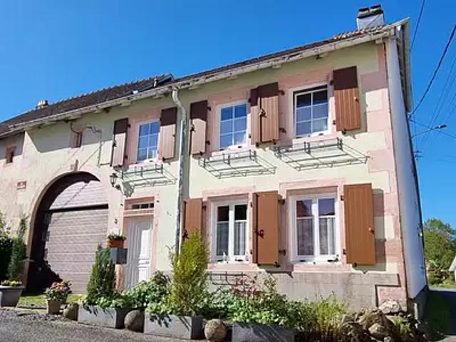 Gemaingoutte 88520 Achat / Vente maison 4 pièces t4 au dernier étage terrasse
