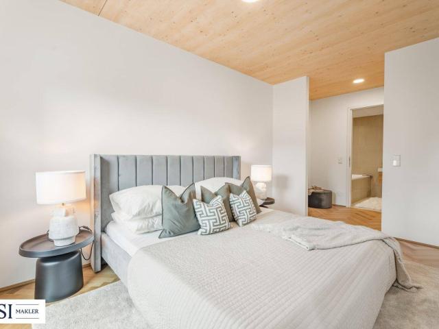 Stilvolles Wohnen am Donaukanal – großzügige 4 Zimmer Wohnung mit Balkon, Fitness, Sauna, Co Working Space, Gemeinschaftsterrasse