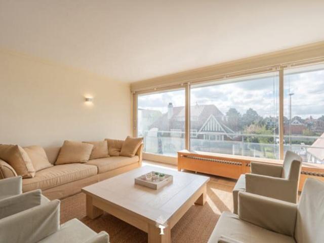 Gemeubeld appartement in het hart van het Zoute