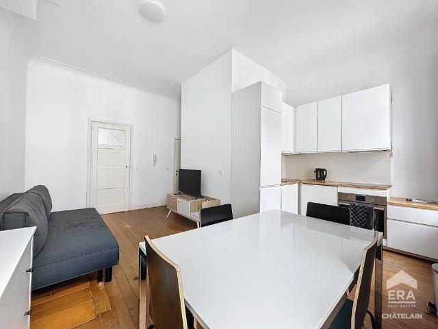 Gemeubeld appartement met 1 slaapkamer te huur in Brussel