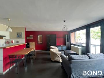 Gemeubeld appartement met 1 slaapkamer te huur in centrum Leuven