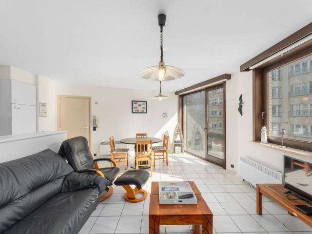Gemeubeld appartement te huur op jaarbasis in Koksijde