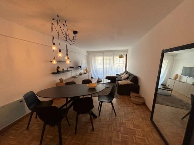 GEMEUBELD: Lichtrijke gerenoveerde appartement met zuidger