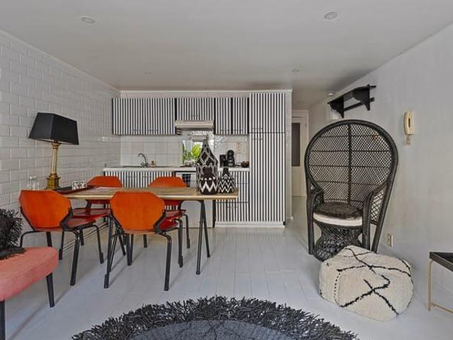 Gemeubeld souterrain 1 slaapkamer appartement