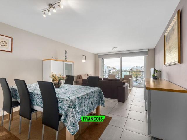 Gemeubeld tweeslaapkamerappartement te Blankenberge