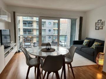 Gemeubelde studio met slaaphoek te huur in Nieuwpoort