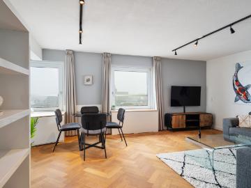 Gemeubileerd appartement met geweldig uitzicht!